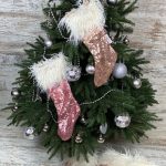 Різдвяна шкарпетка з паєтками “X-mas”