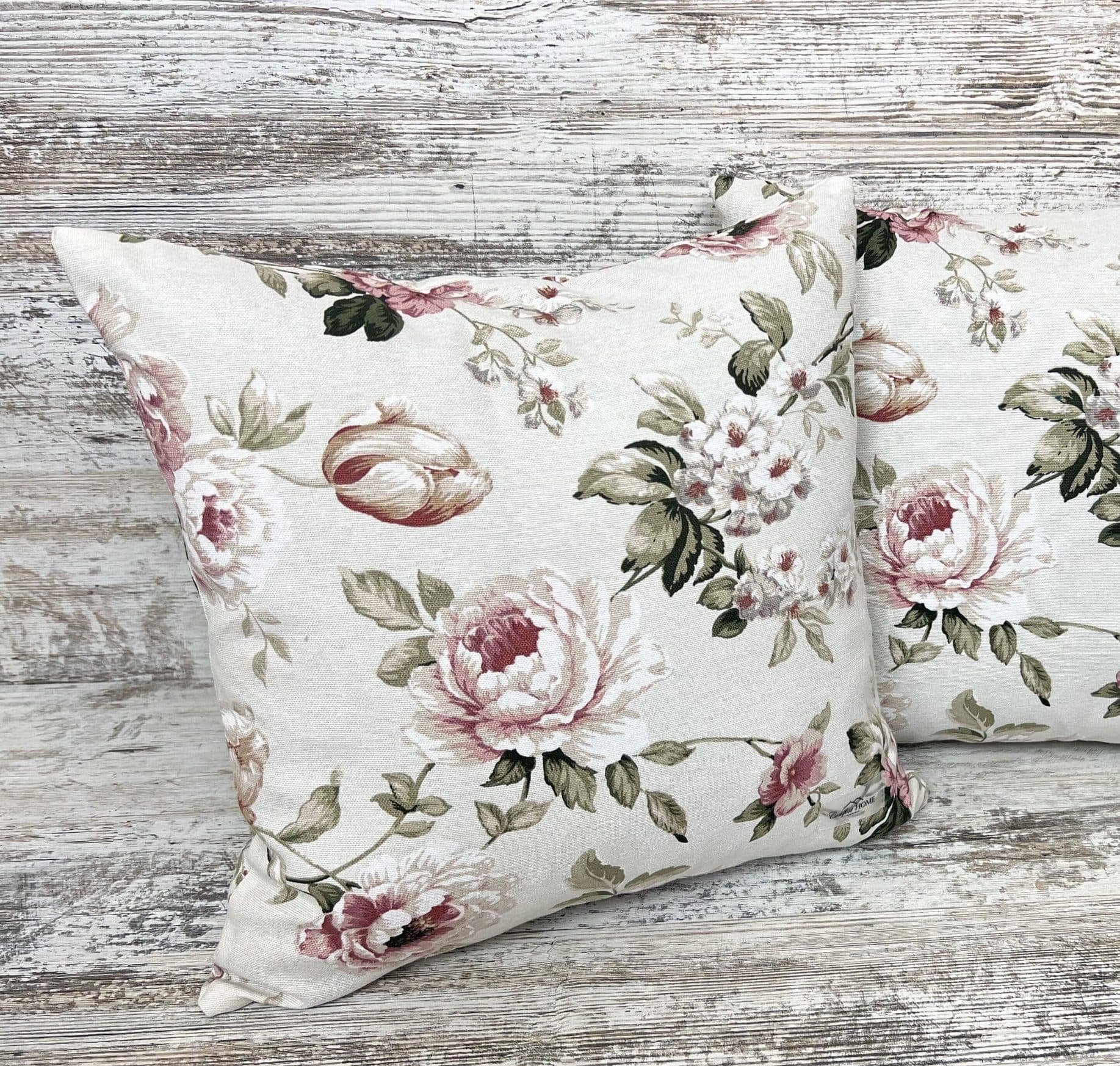 Подушка панама "Peonies" 40х40 см
