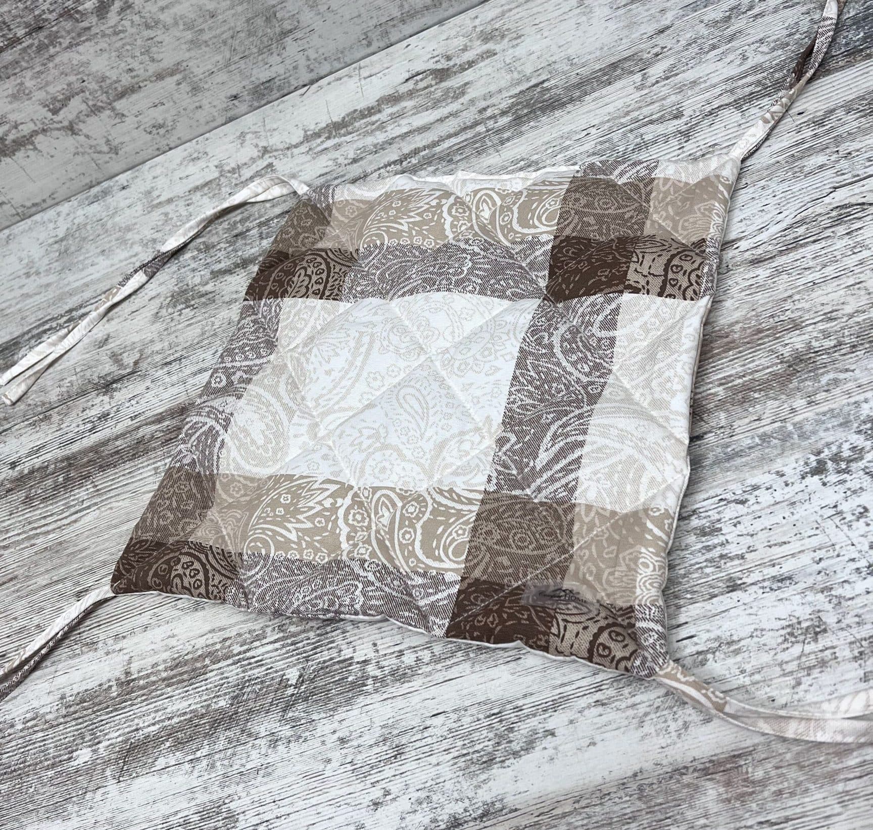 Накладка на стілець/крісло панама "Jacquard" 40х40 см