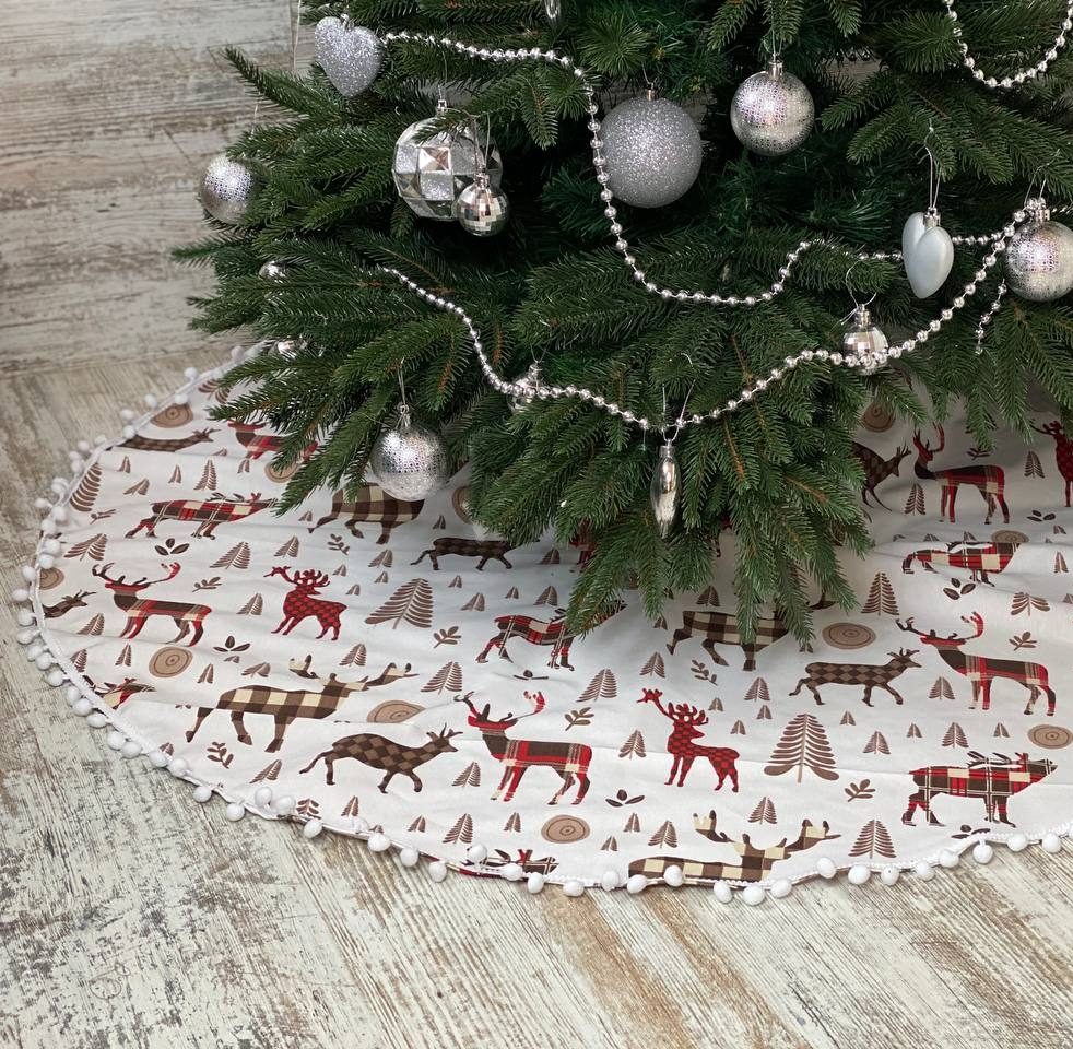 Спідниця під ялинку "X-mas Red Deer"