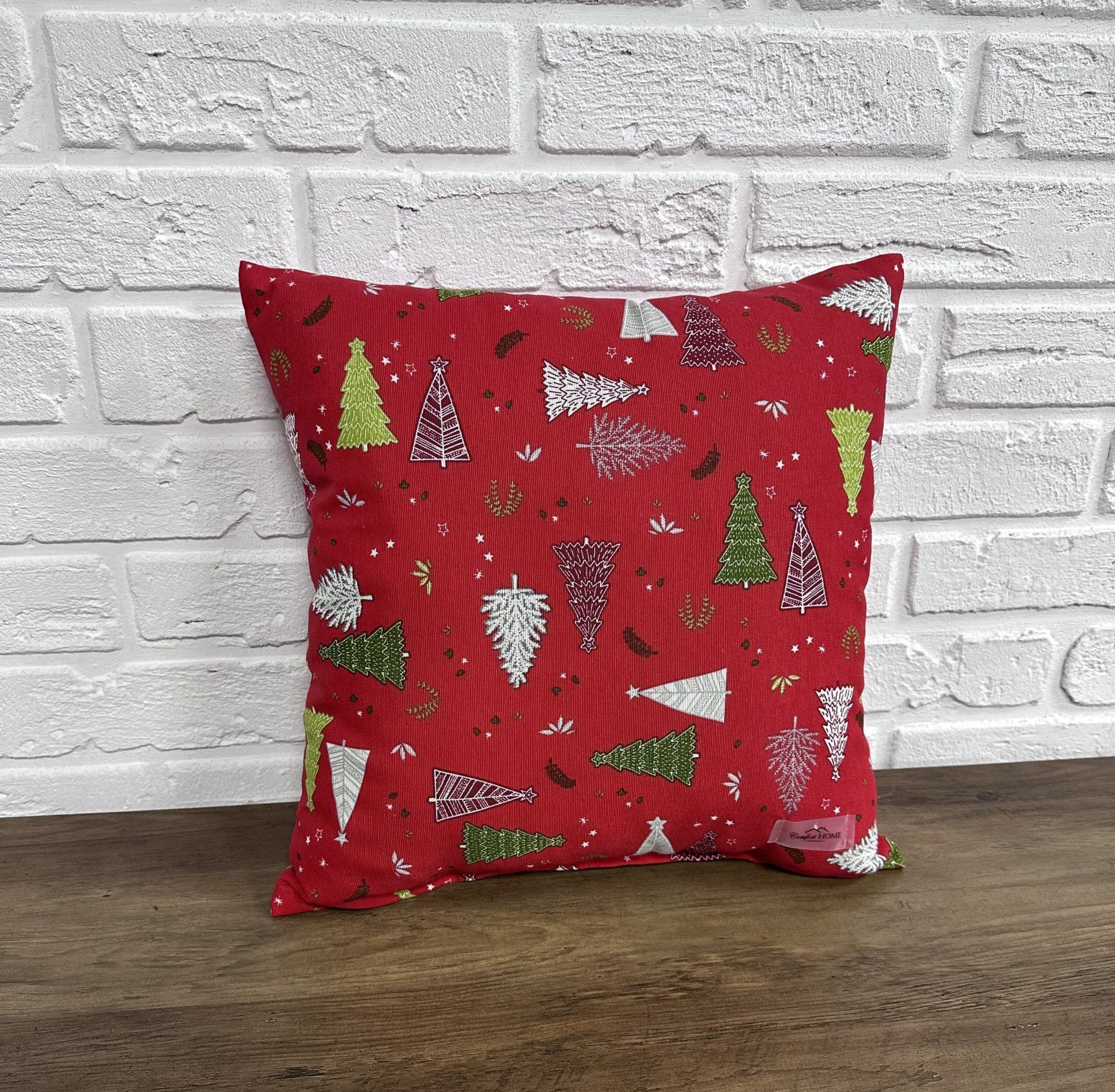 Подушка новорічна "X-mas Red" 40х40 см