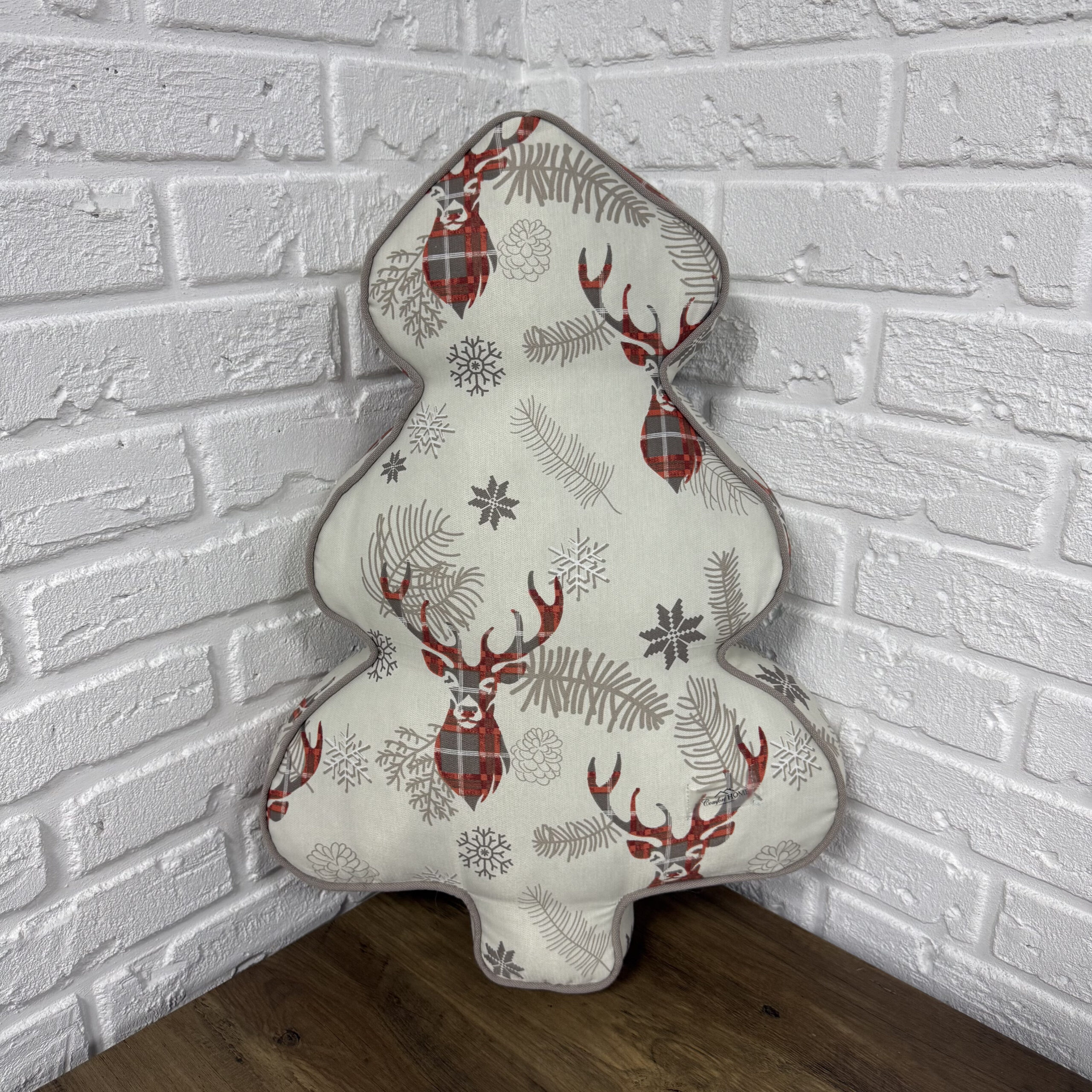 Подушка новорічна ялинка "X-mas Deer" 45х60 см