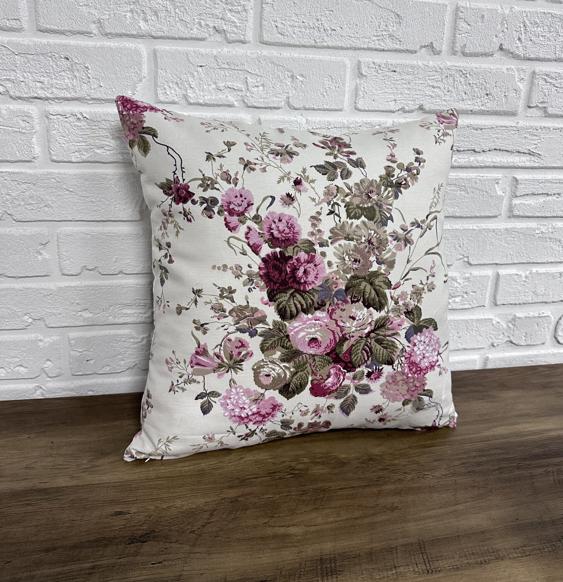 Подушка панама "Nude flowers" 40х40 см