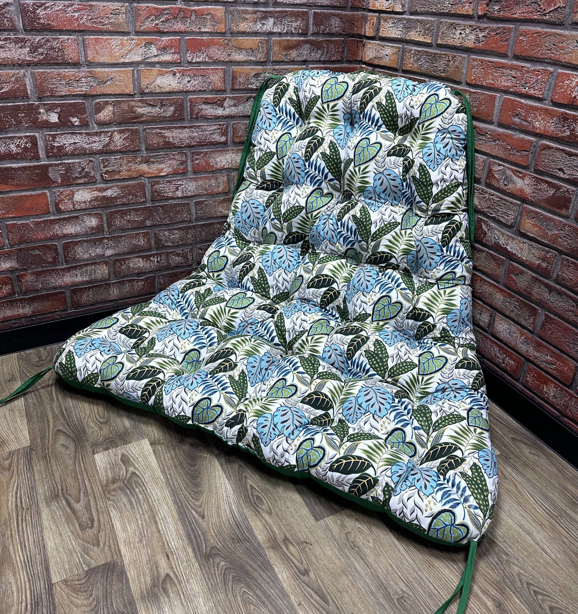 Подушка в кокон панама "Monstera"