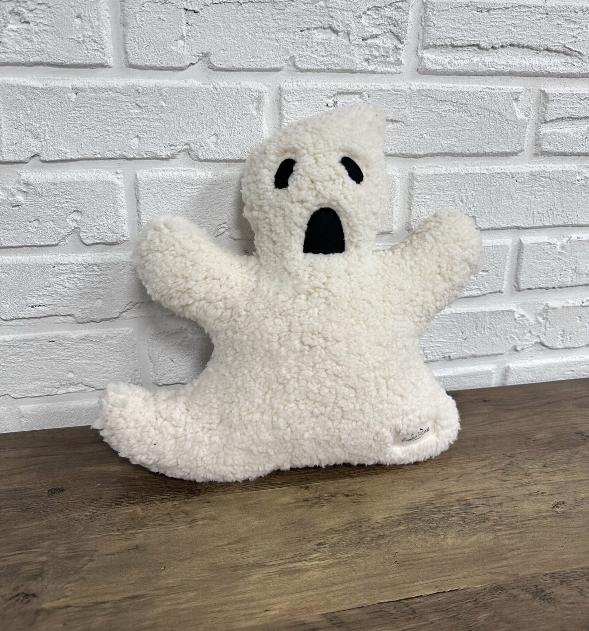 Подушка halloween “Привид angree” хутряна h35 см