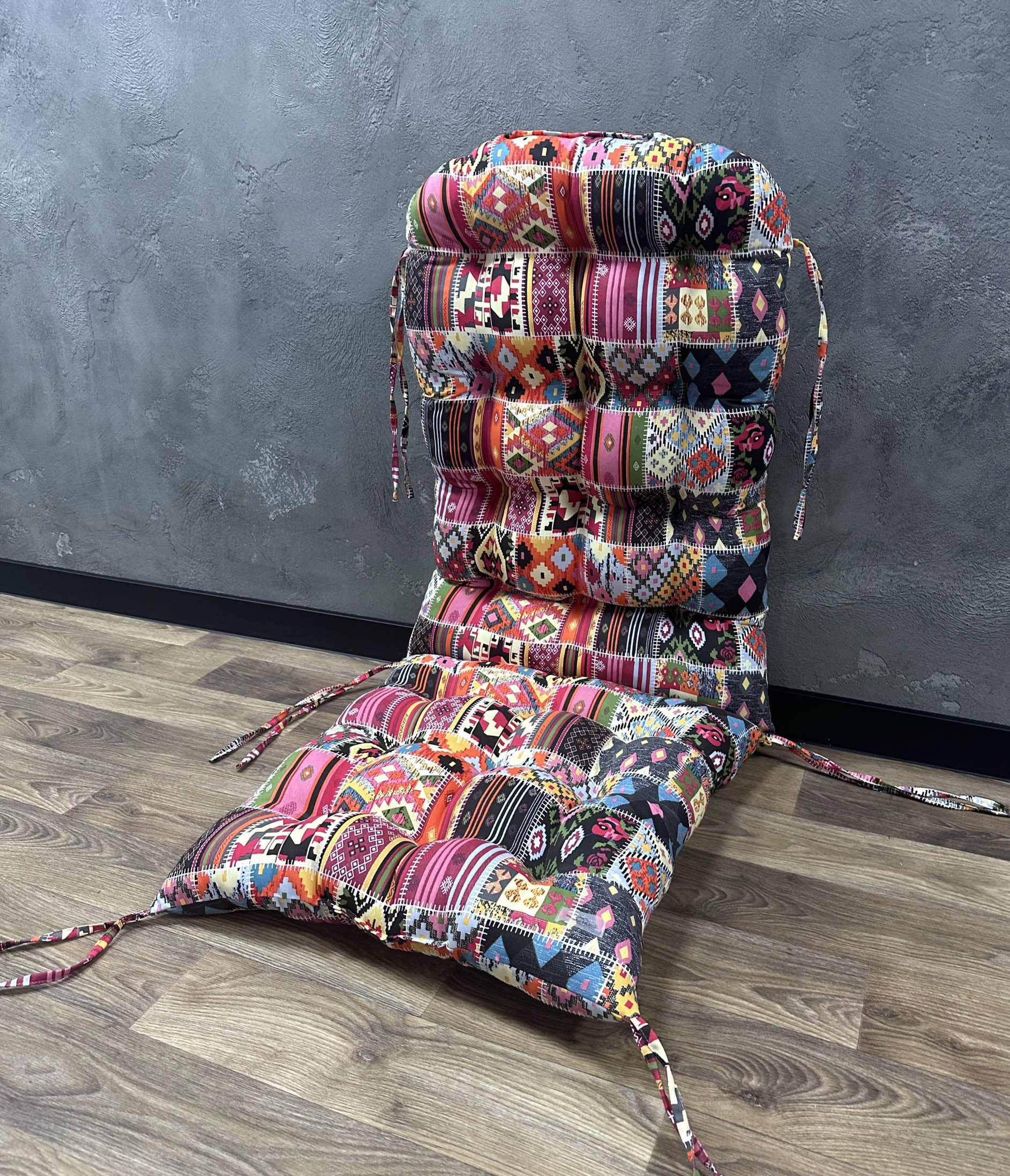 Подушка для крісла-гойдалки панама “Patchwork”