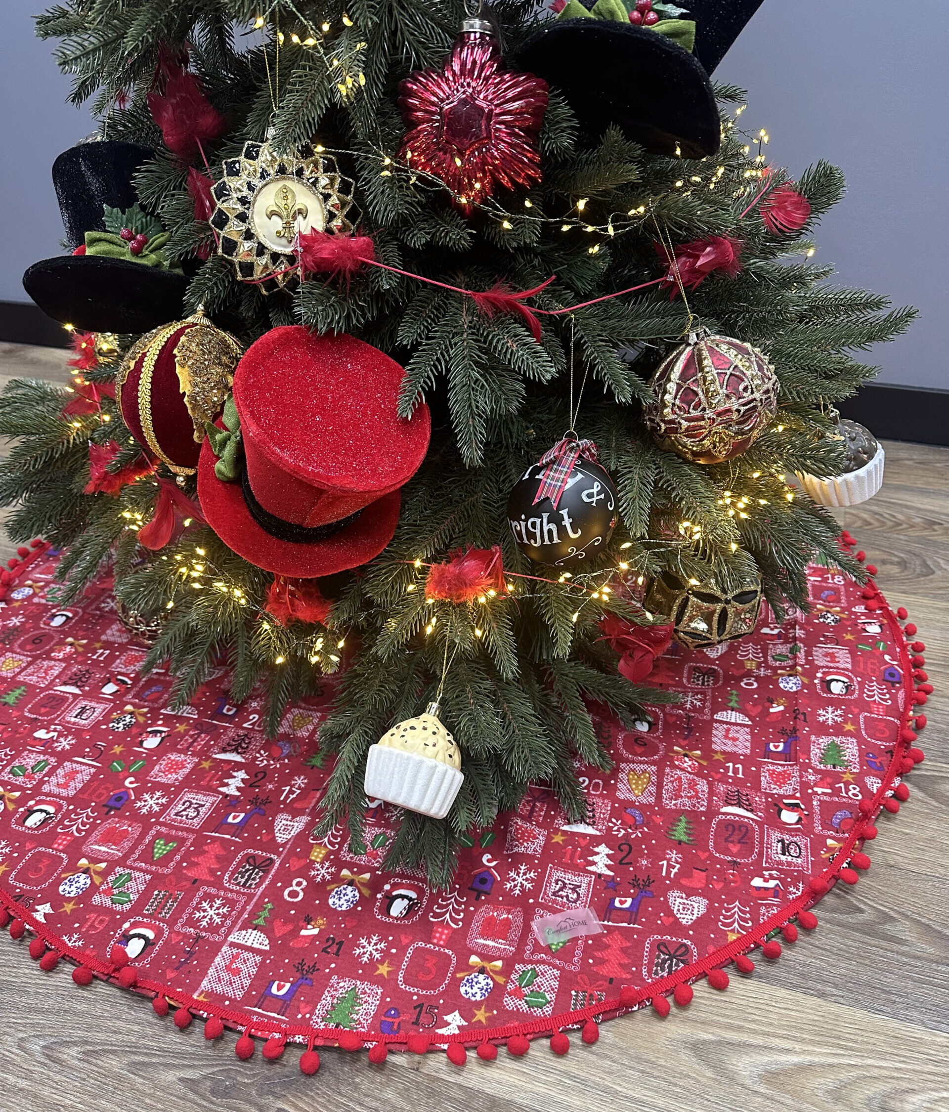 Спідниця під ялинку "X-mas Collage" - Зображення 2