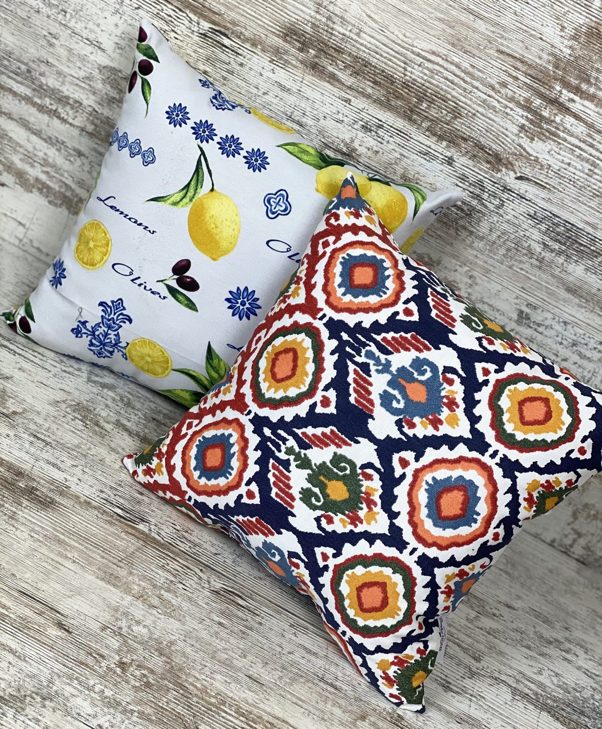 Подушка панама "Lemon" 40х40 см