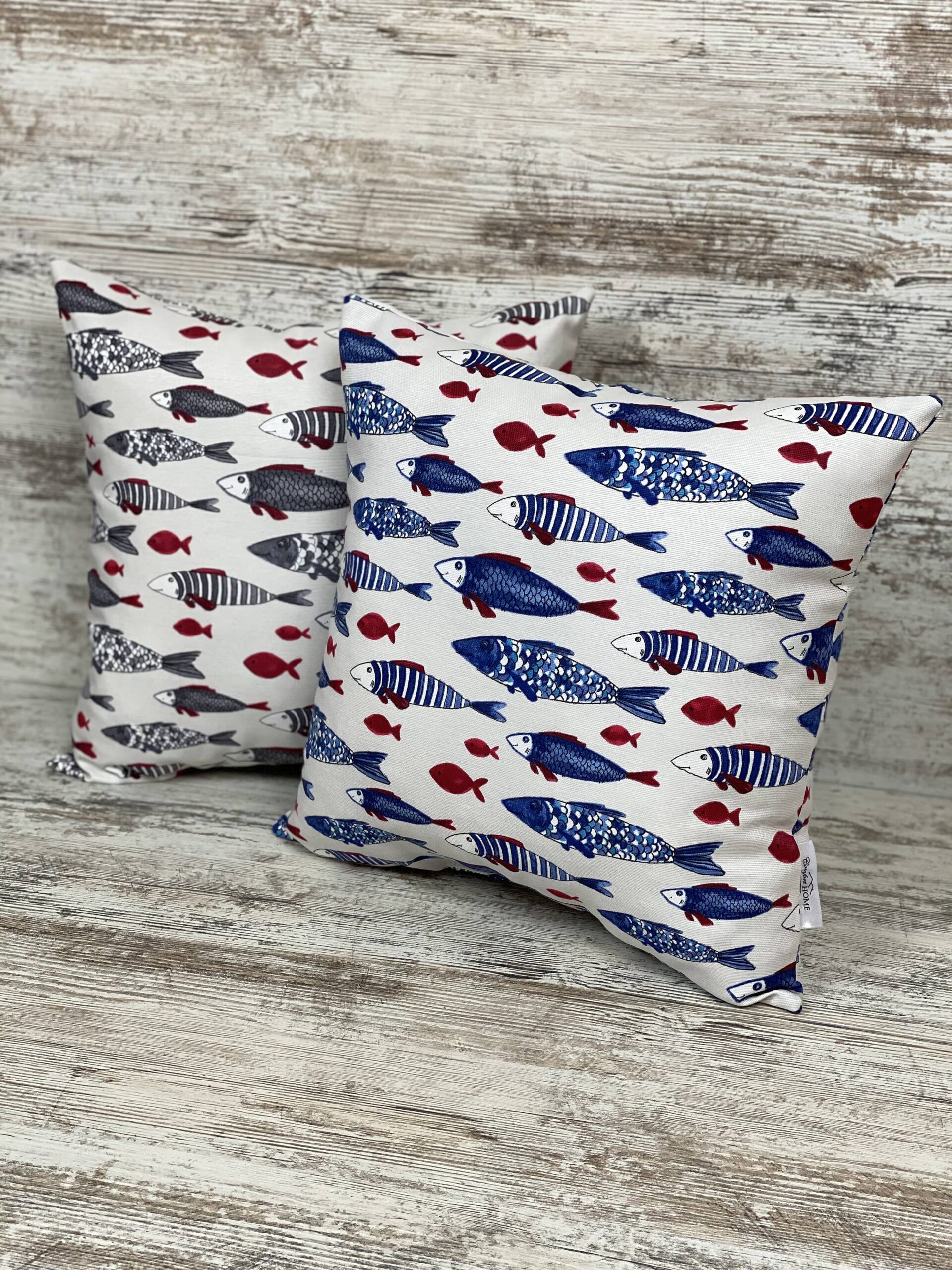 Подушка панама "Fish" 40х40 см