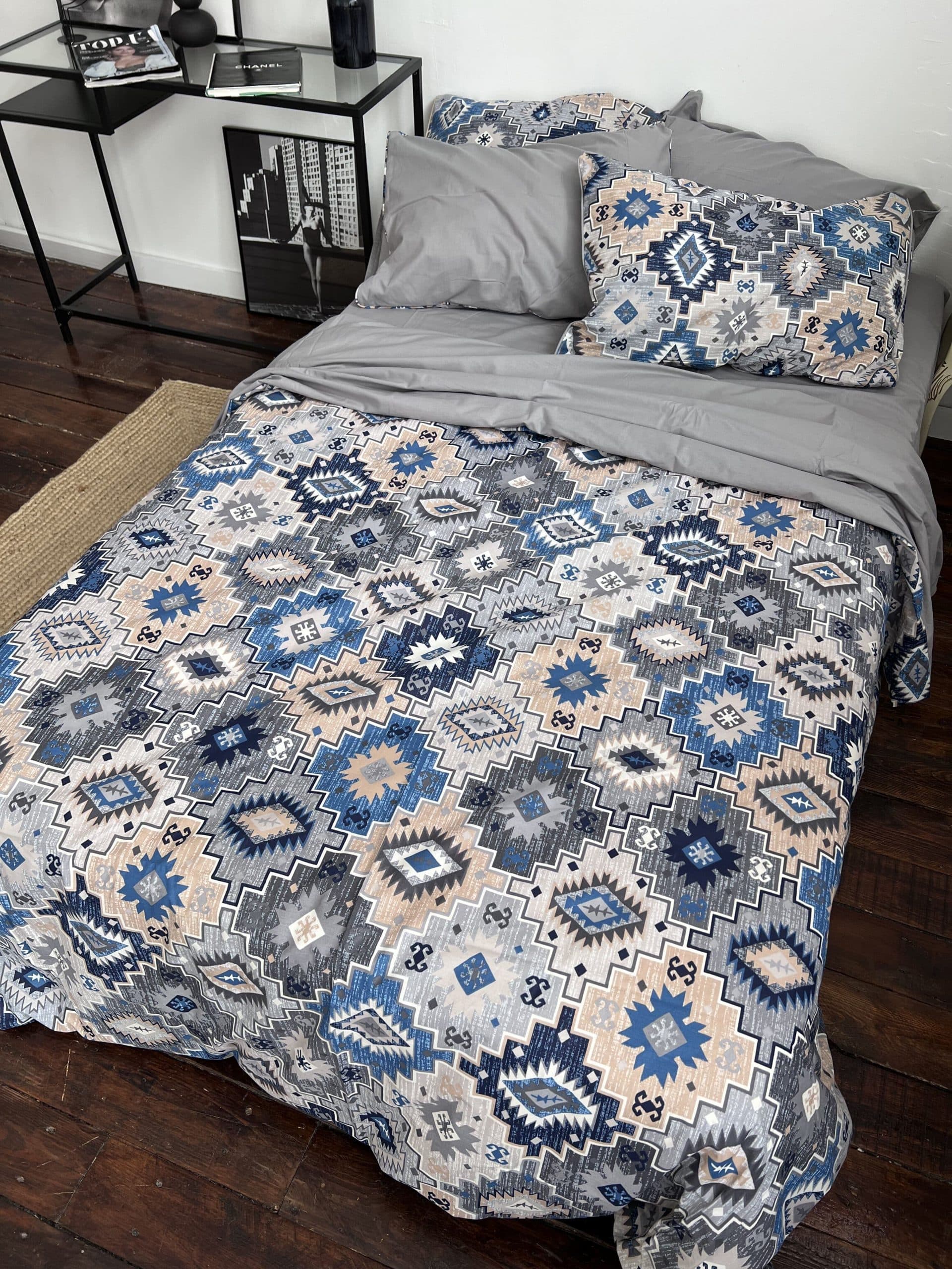Комплект постільної білизни "Carpet blue"