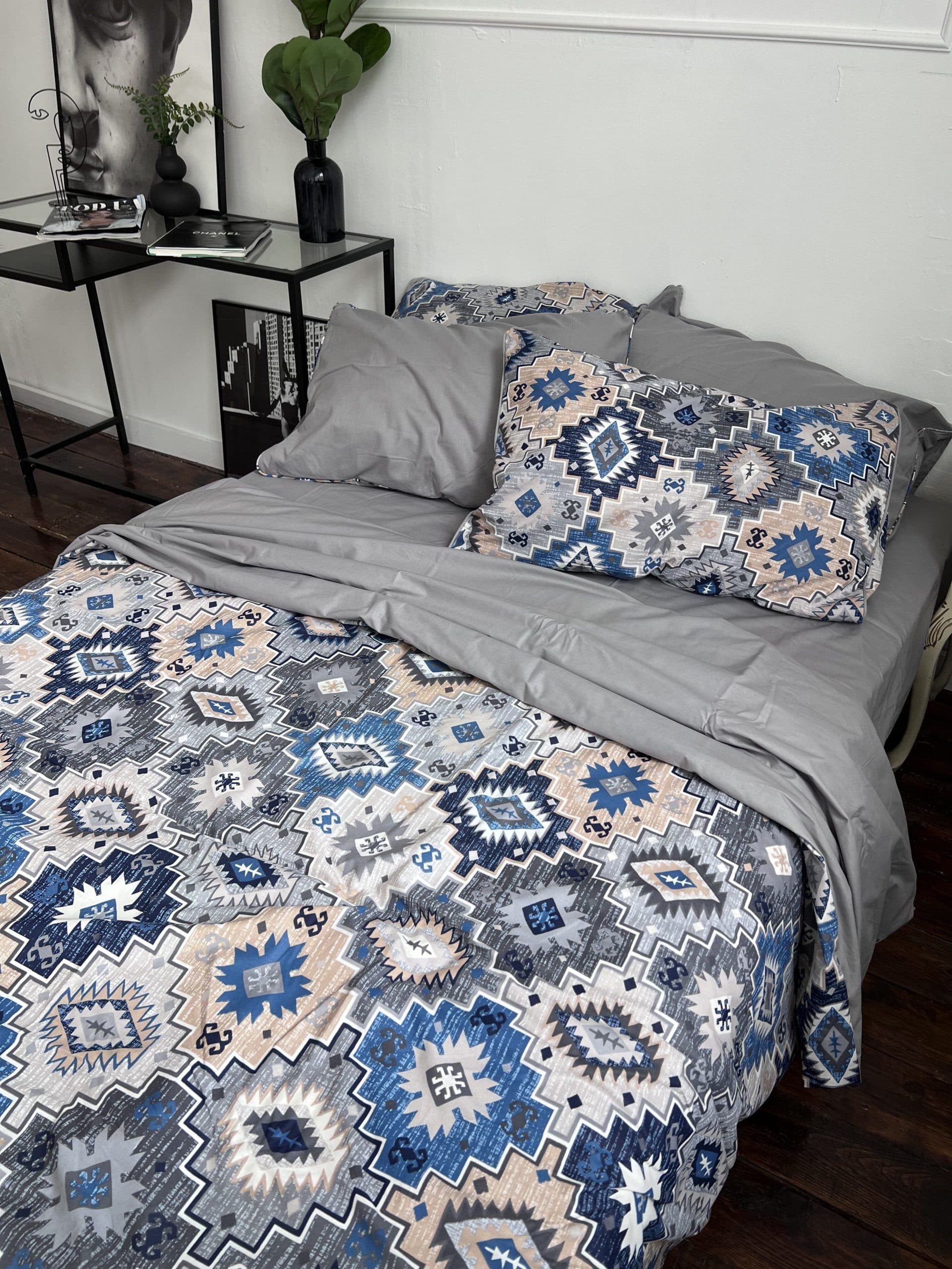 Комплект постільної білизни "Carpet blue" - Зображення 2