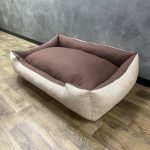 Лежак для котів та собак панама модель 2 “Matting beige”