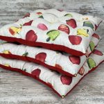 Сидіння на стілець/крісло/садові меблі панама “Apple” 40х40 см