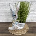 Кролик великодній “Nude flowers” h45 см