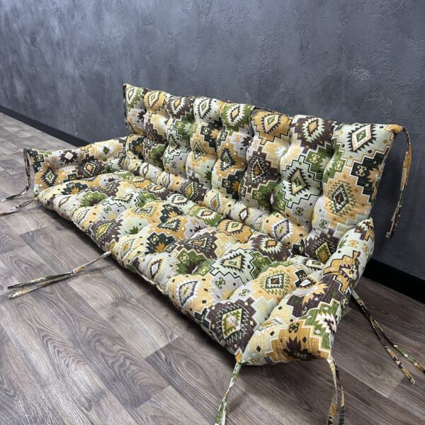 Подушка з бортами на піддони/гойдалки/каркаси/садові меблі панама “Carpet”