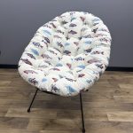 Подушка в лаунж крісло панама "Small fish"