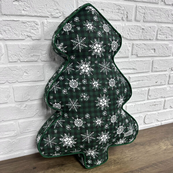 Подушка новорічна ялинка "X-mas Snow" 45х60 см
