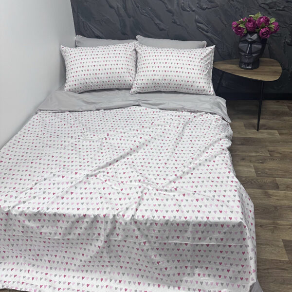 Комплект постільної білизни "Hearts combi"