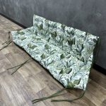 Подушка з бортами на піддони/гойдалки/каркаси/садові меблі панама “Tropical forest”