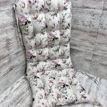 Подушка для крісла-гойдалки панама "Peonies"