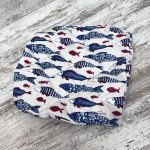 Накладка на стілець/крісло панама "Fish" 40х40 см