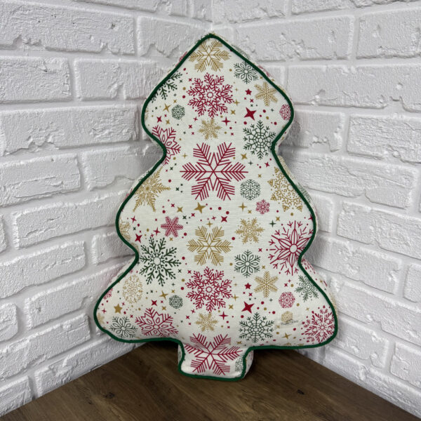 Подушка новорічна ялинка "X-mas Rainbow" 45х60 см