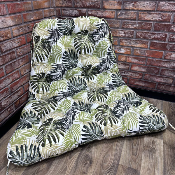 Подушка в кокон панама "Tropical leaves"
