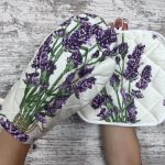 Набір кухонний рукавичка та прихватка панама “Lavender”