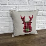 Подушка новорічна "X-mas Sackcloth Deer"