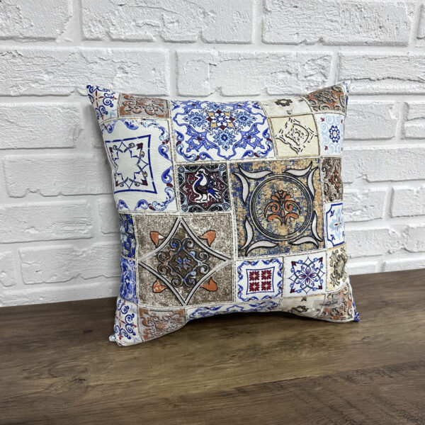 Подушка панама "Spanish tiles" 40х40 см