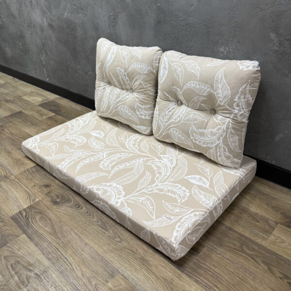 Комплект матрац з подушками на піддони/гойдалки/каркаси/садові меблі панама “Branch”