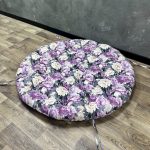 Подушка на крісло папасан панама “Ashen flowers”