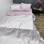 Комплект постільної білизни "Striped hearts"