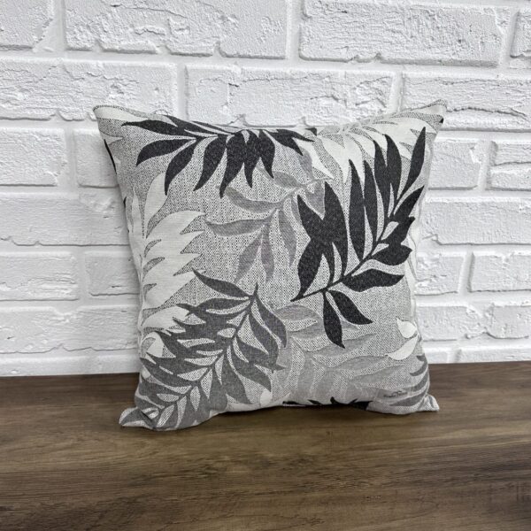 Жакардова подушка "Grey tropic" 40х40 см