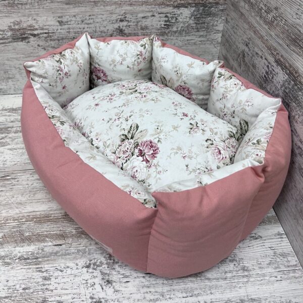 Лежак для котів та собак панама модель 1 “Hydrangea”
