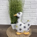 Качка великодня "Yellow stars" h25 см