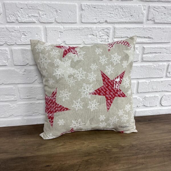 Подушка новорічна "X-mas Stars" 40х40 см