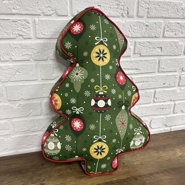 Подушка новорічна ялинка "X-mas Green Toys" 45х60 см
