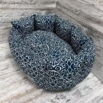 Лежак для котів та собак панама модель 1 “Curly”