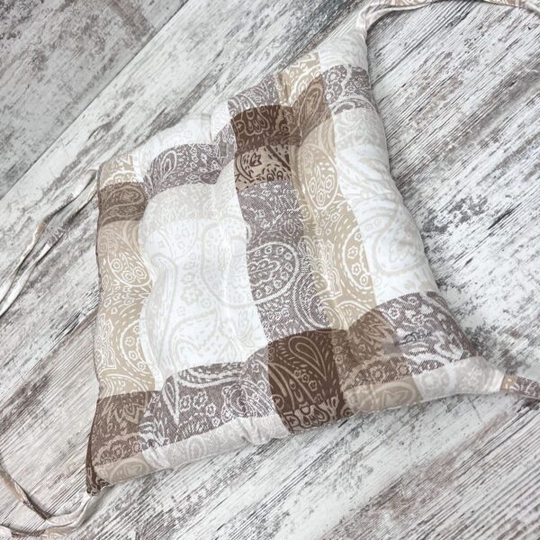 Сидіння на стілець/крісло/садові меблі панама “Jacquard” 40х40 см