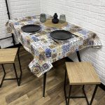 Скатертина водовідштовхувальна (з тефлоновим покриттям) “Spanish tiles”