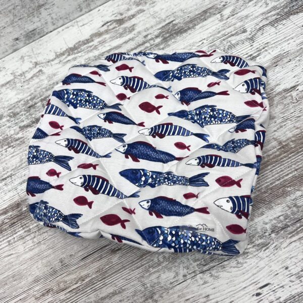 Накладка на стілець/крісло панама "Fish" 40х40 см