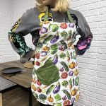 Фартух кухонний водовідштовхувальний (з тефлоновим покриттям) "Vegetables"