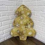 Подушка новорічна ялинка "X-mas Snowflakes" 45х60 см