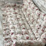 Подушка з бортами на піддони/гойдалки/каркаси/садові меблі панама “Rose”