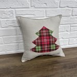 Подушка новорічна "X-mas Sackcloth Tree"