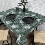 Скатертина водовідштовхувальна новорічна (з тефлоновим покриттям) “X-mas Frost”