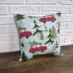 Подушка новорічна "X-mas Cars" 40х40 см