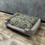 Лежак для котів та собак панама модель 2 “Labirint yellow”