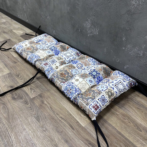 Подушка на підвіконня/каркаси/піддони/садові меблі панама “Spanish tiles”